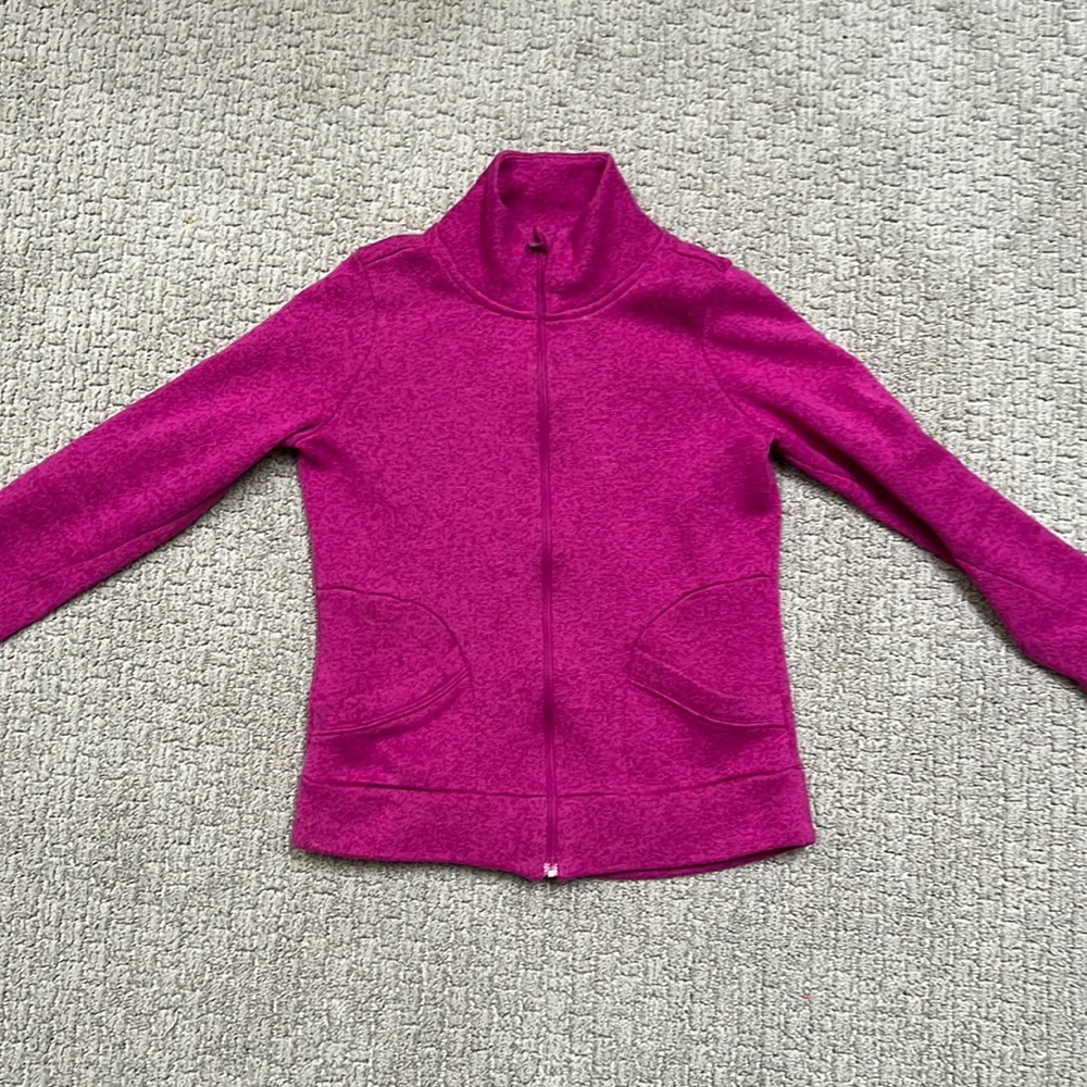 Zippered polo hoodie